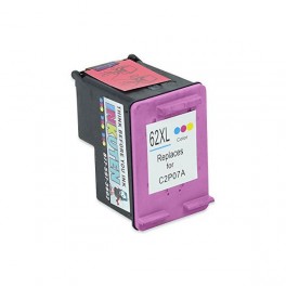 HP 62XL TRICOLOR CARTUCHO DE TINTA REMANUFACTURADO C2P06AE/C2P07AE