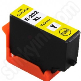 EPSON T02H4/T02F4 (202XL) AMARELO CARTUCHO DE TINTA GENERICO C13T02H44010/C13T02F44010