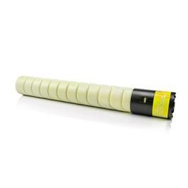 KONICA MINOLTA BIZHUB C258/C308/C368 AMARELO CARTUCHO DE TONER GENERICO A8DA250/TN324Y