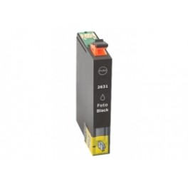 Compat&iacute;vel Epson 26 XL, T2631 preto