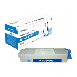 G&G OKI C5650/C5750 CYAN CARTUCHO DE TONER GENERICO 43872307