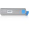 OKI C822 CYAN CARTUCHO DE TONER GENERICO 44844615