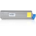 OKI C822 AMARELO CARTUCHO DE TONER GENERICO 44844613