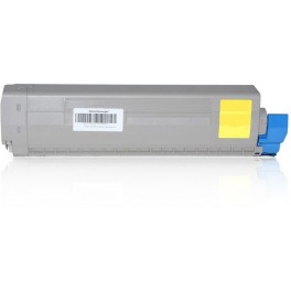OKI C822 AMARELO CARTUCHO DE TONER GENERICO 44844613