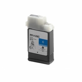 CANON PFI120 CYAN CARTUCHO DE TINTA PIGMENTADA GENERICO 2886C001