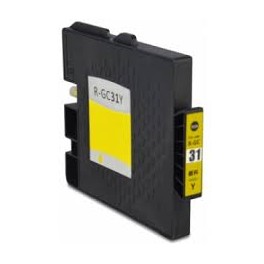 GC-31K: Compativel Ricoh - amarelo 1750 p&aacute;ginas